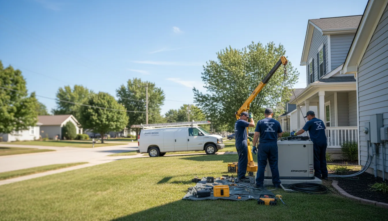 Generator Installation in Michigantown, IN near me